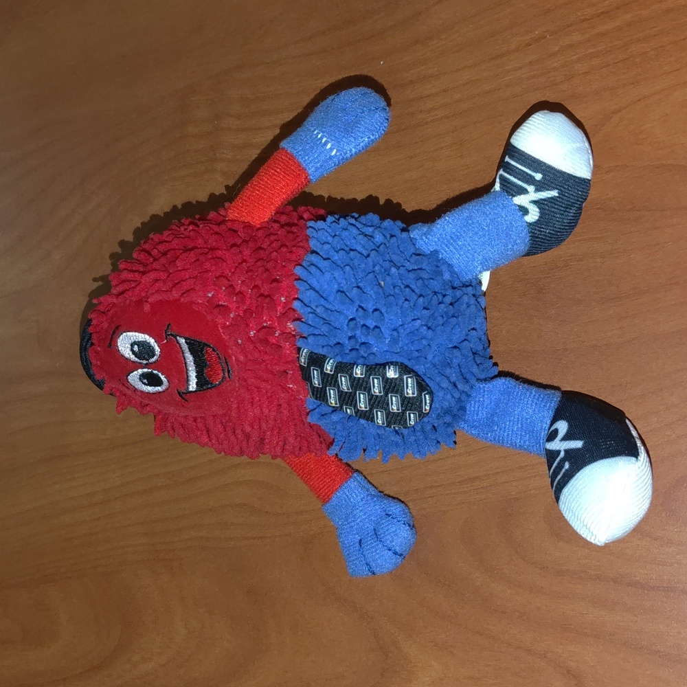 Crew Car Wash Spinner Plush Brush Sponge Stuffed Animal 7" Toy Mascot Advertise